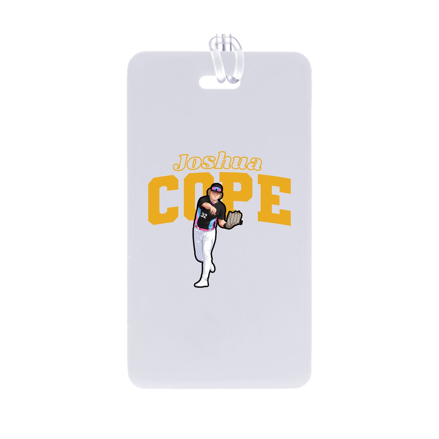 Bag Tag — Name Arch in Classic