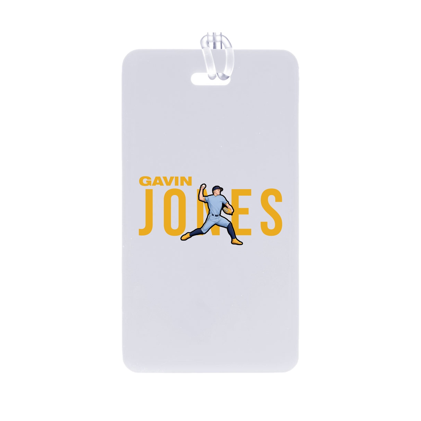 Bag Tag — Player Name in Classic