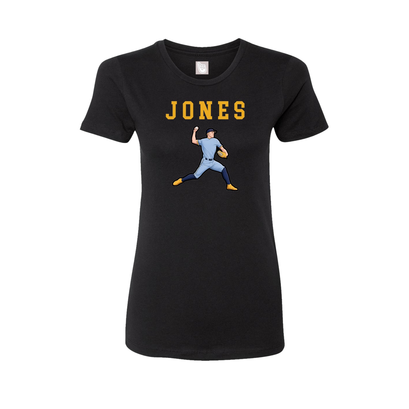 Fitted Women's Tee — Shirsey in Black