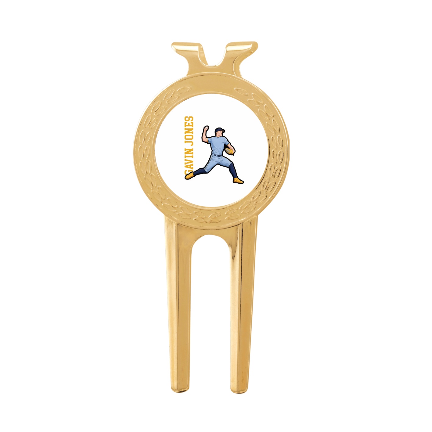 Divot Tool with Ball Marker — Name Vertical in Classic