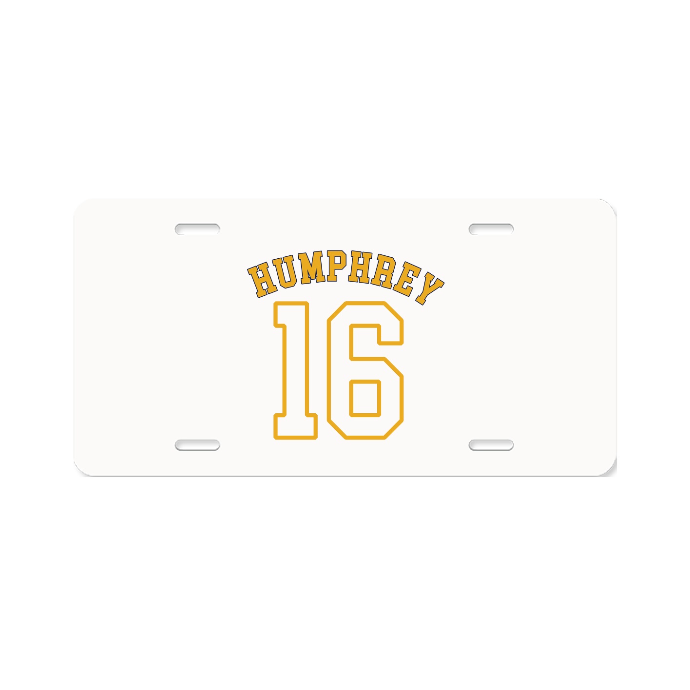 License Plate — Shirsey Arch in Classic
