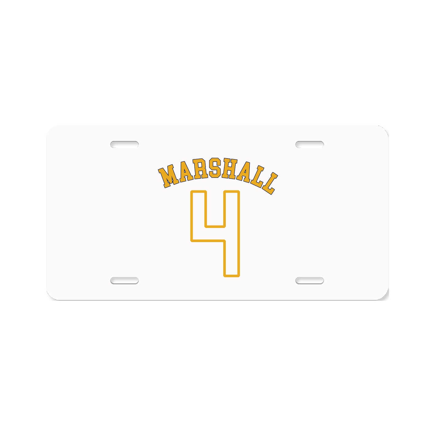 License Plate — Shirsey Arch in Classic