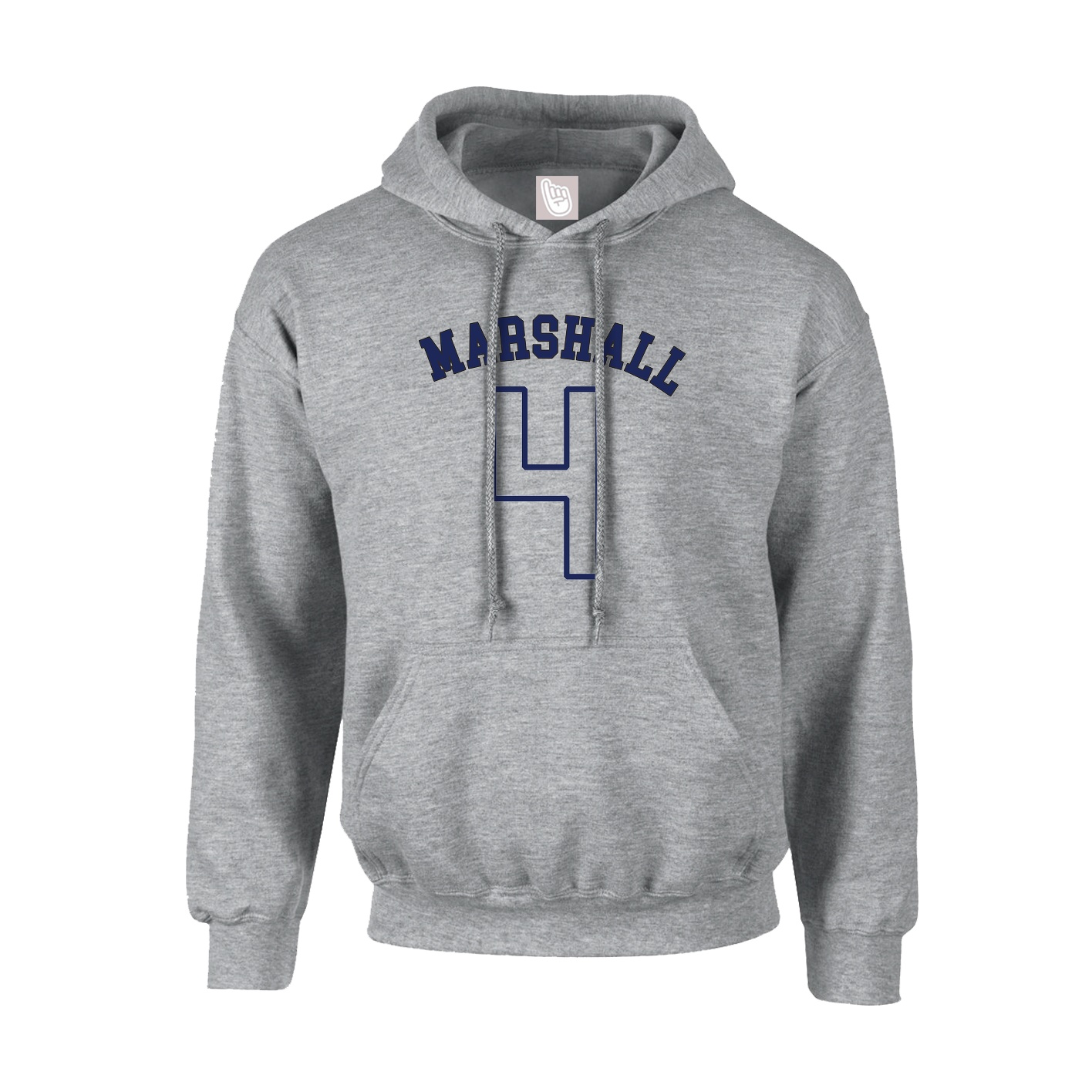 Hoodie — Shirsey Arch in Grey
