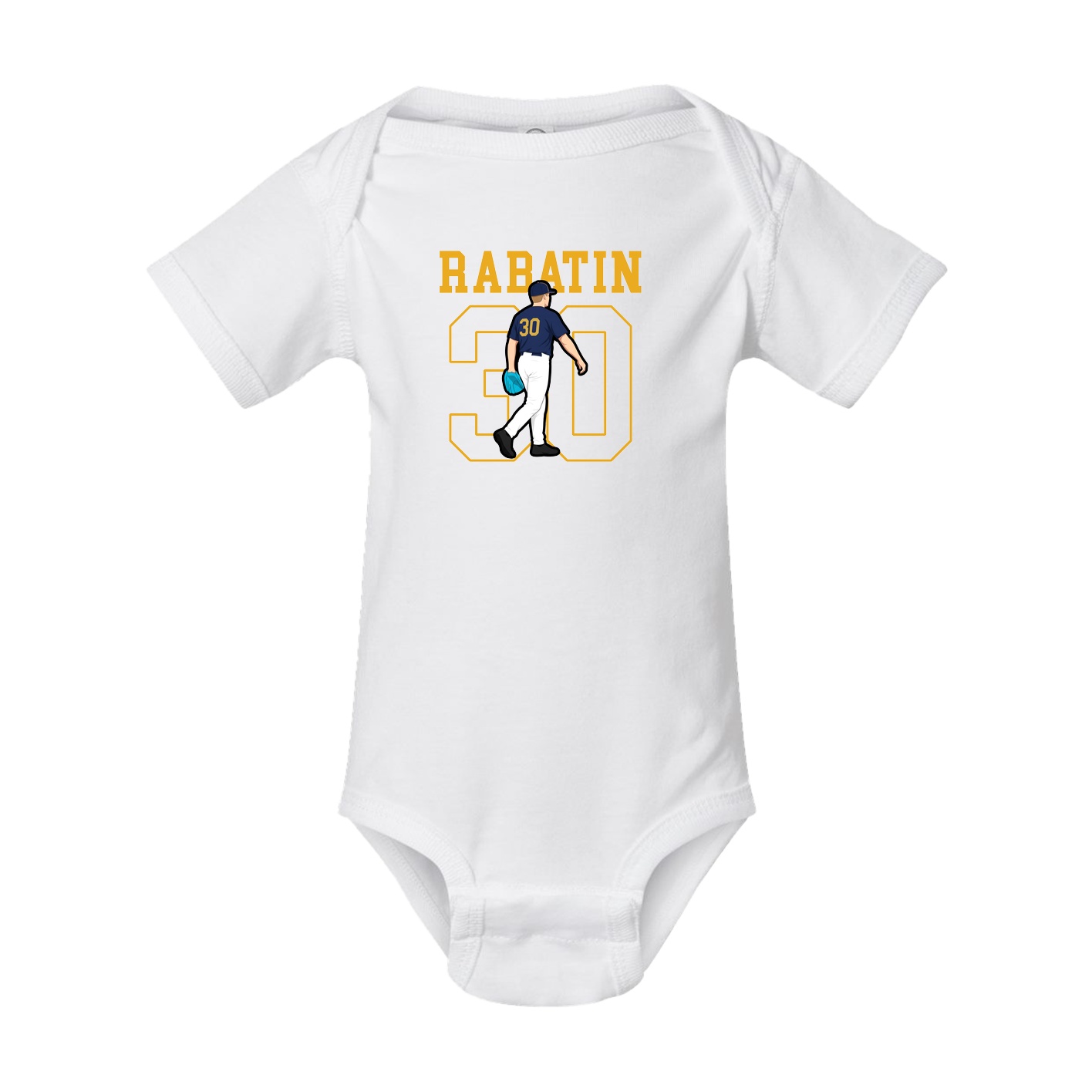 Baby Onesie — Shirsey in White
