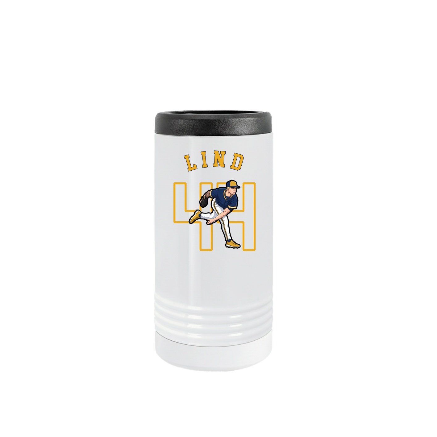 Slim Beverage Holder — Shirsey Arch in White