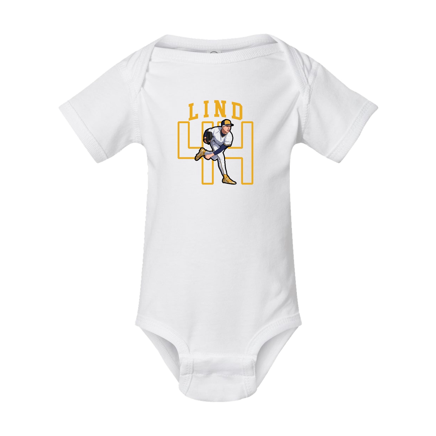 Baby Onesie — Shirsey in White