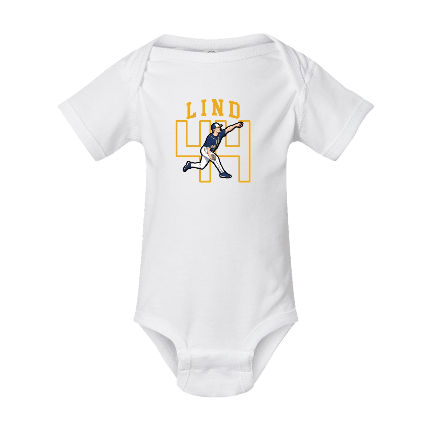 Baby Onesie — Shirsey in White