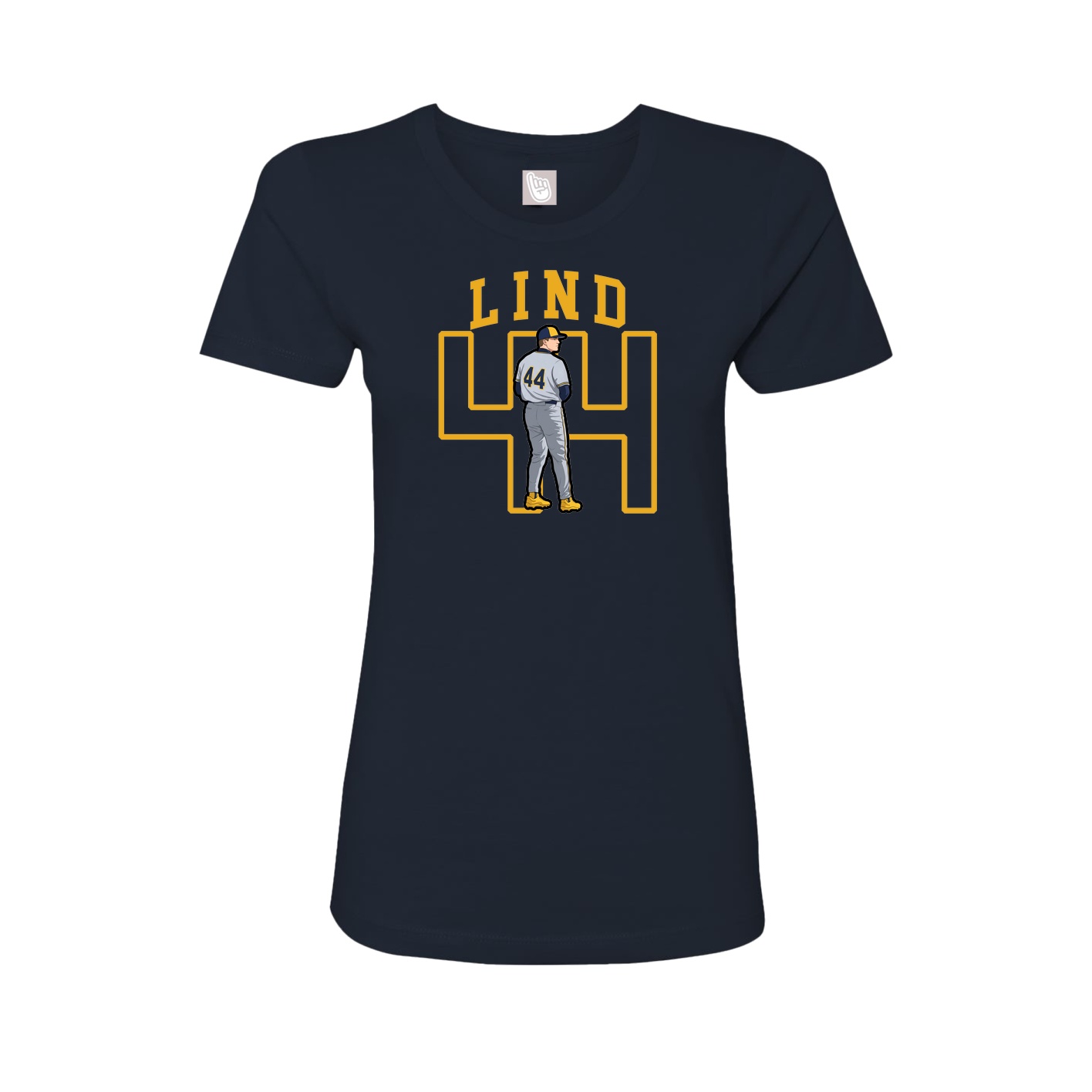 Fitted Women's Tee — Shirsey in Navy