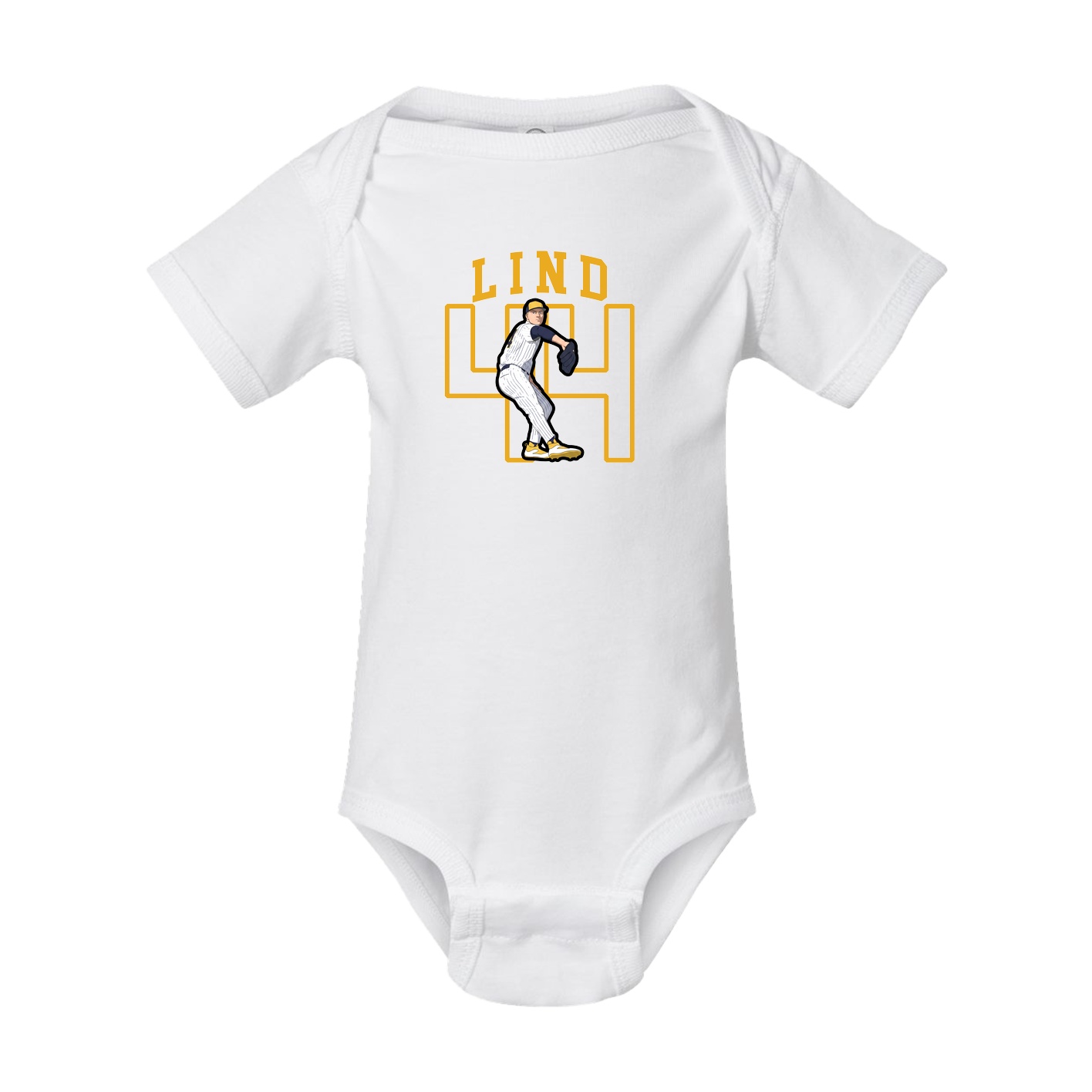 Baby Onesie — Shirsey in White