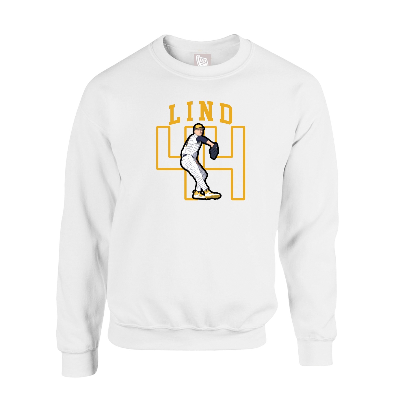 Fleece Crew — Shirsey in White