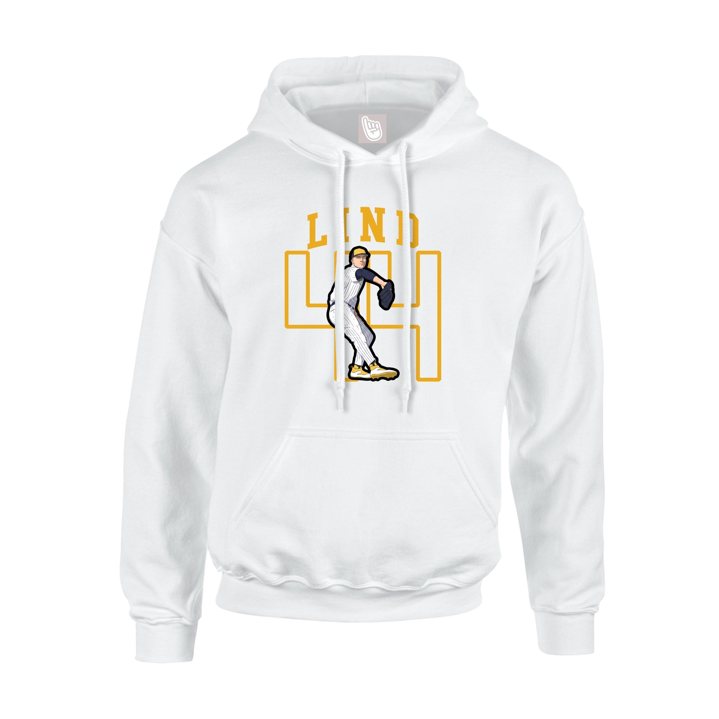 Youth Hoodie — Shirsey in White
