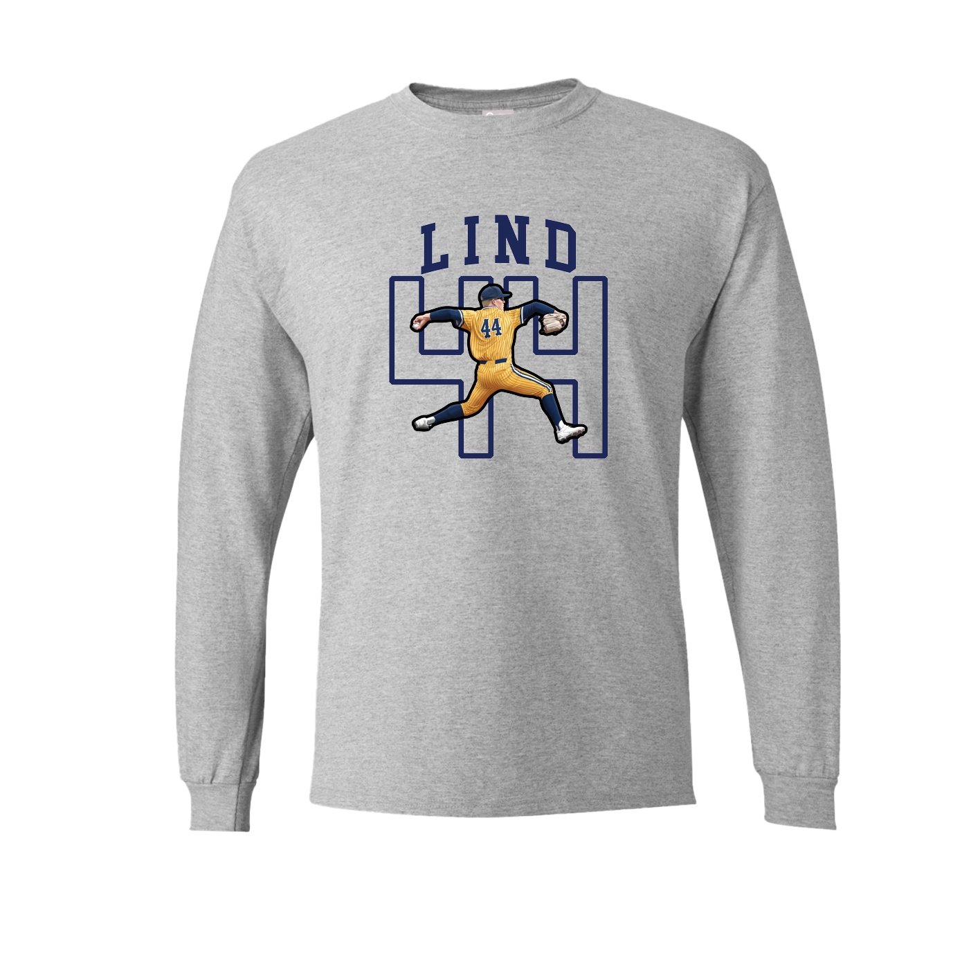 Long Sleeve Tee — Shirsey in Grey