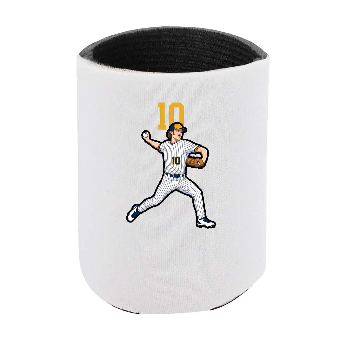 Can Holder — Number Top in White