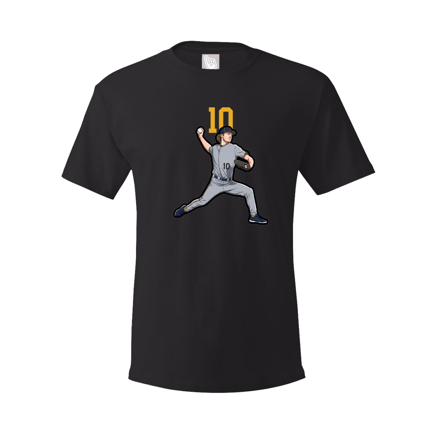 Tee — Number Top in Black