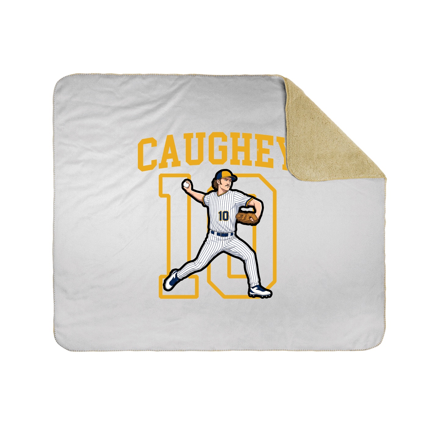 50x60 Sherpa Lined Throw Blanket