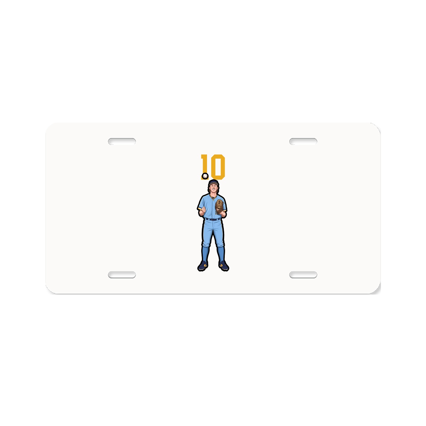 Aluminum License Plate