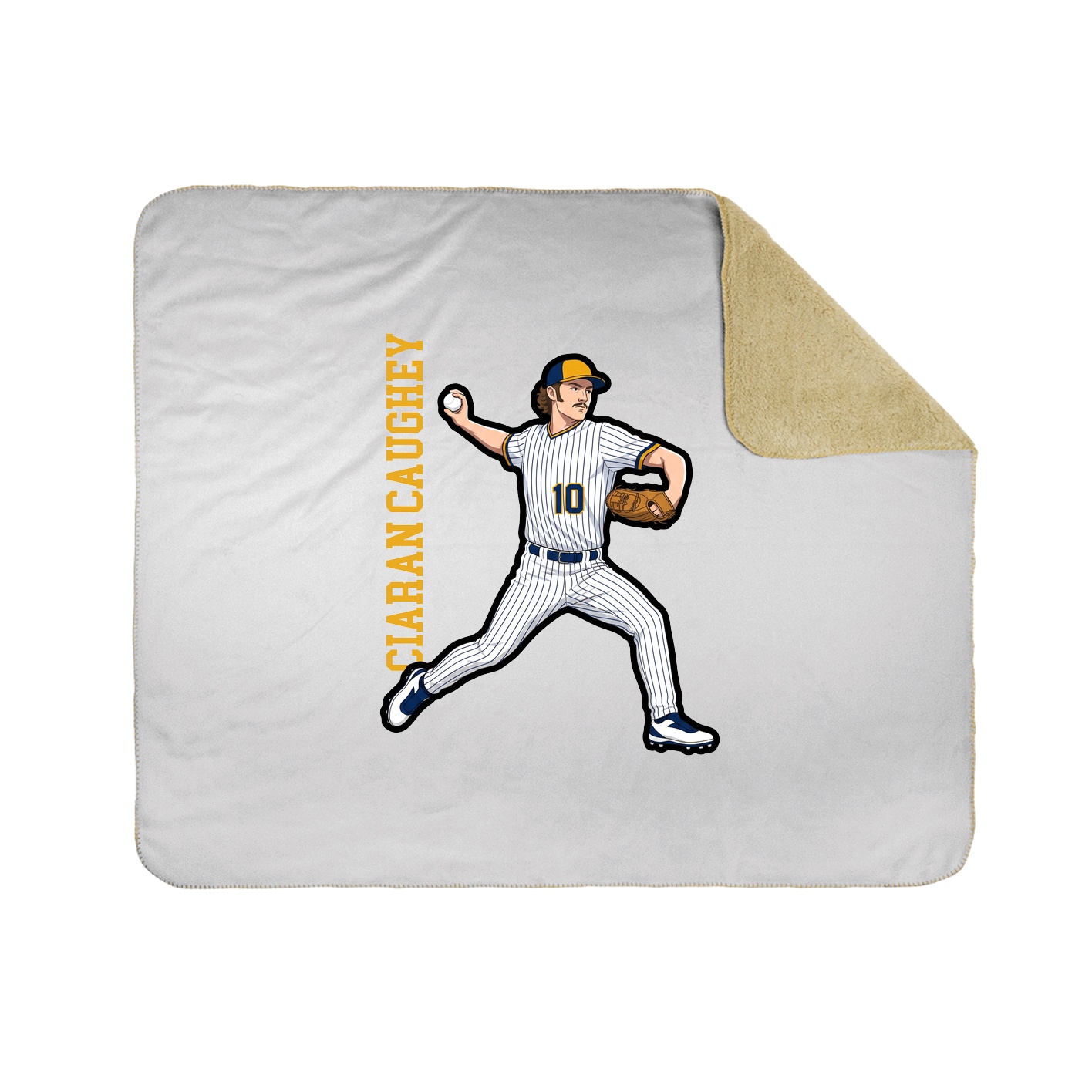 50x60 Sherpa Lined Throw Blanket