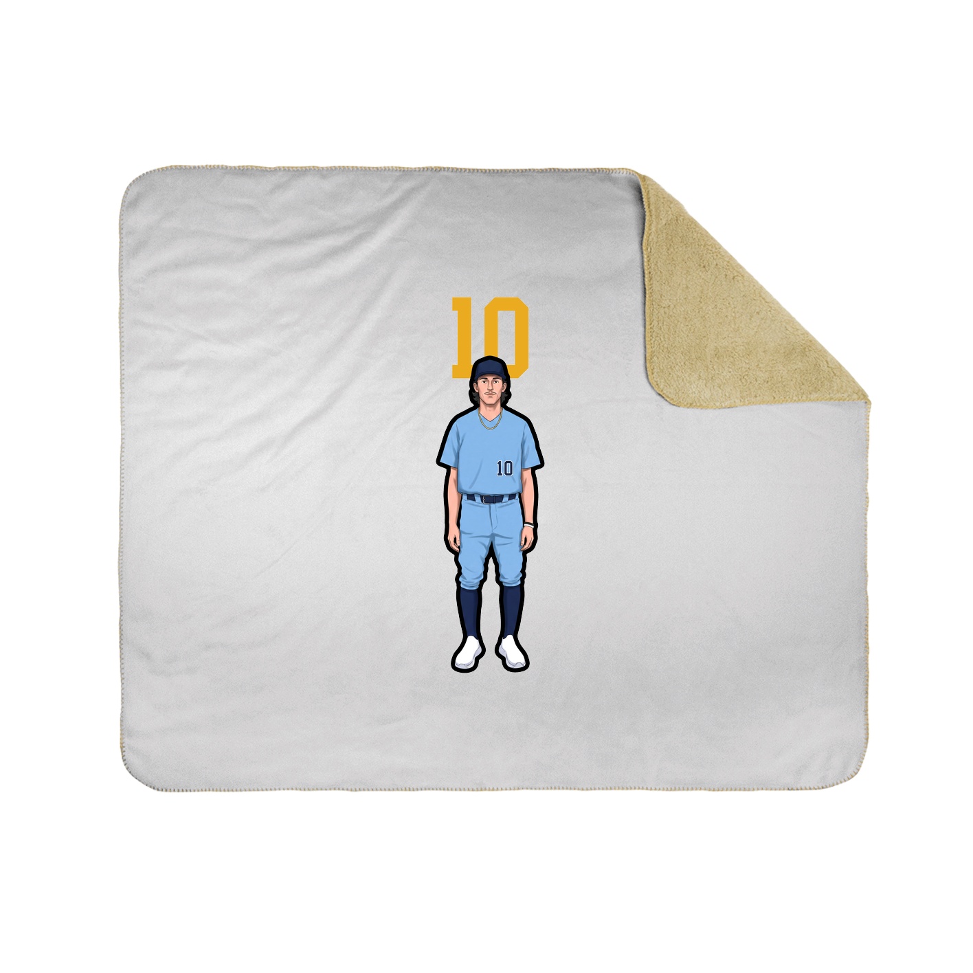 50x60 Sherpa Lined Throw Blanket