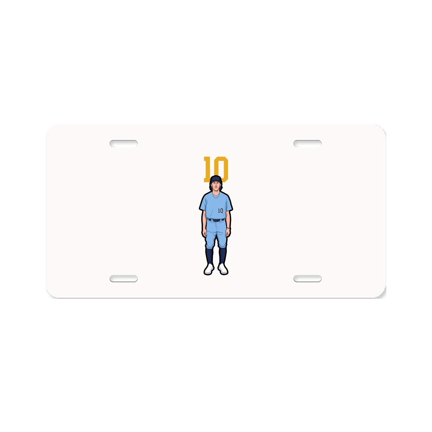 Aluminum License Plate