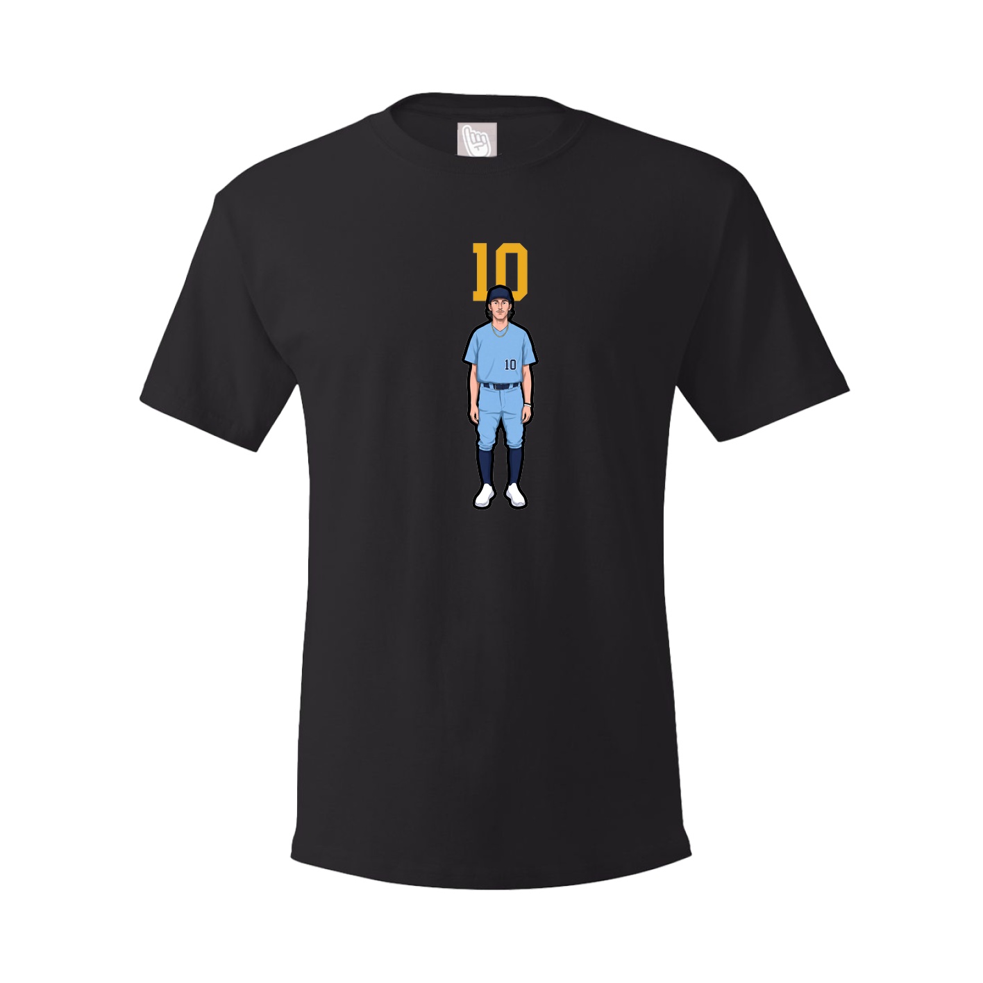 Tee — Number Top in Black