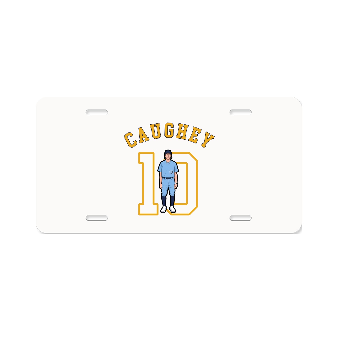 Aluminum License Plate