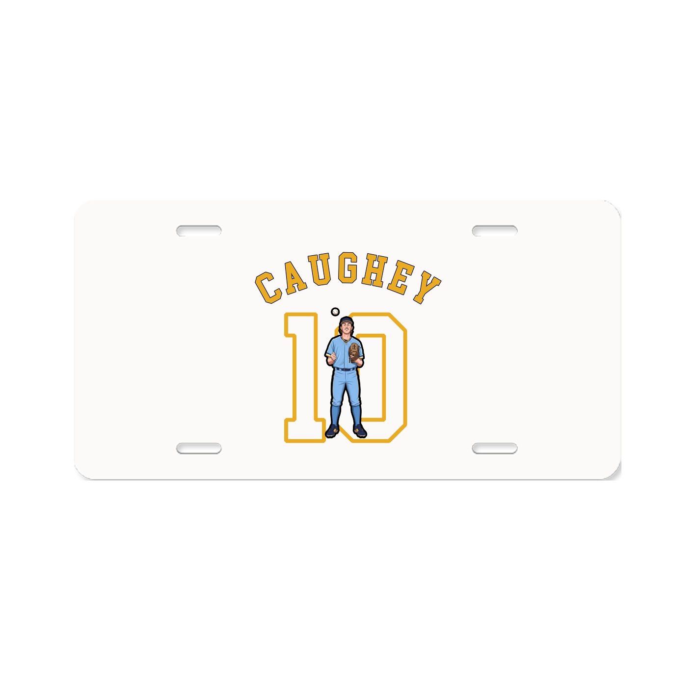 Aluminum License Plate