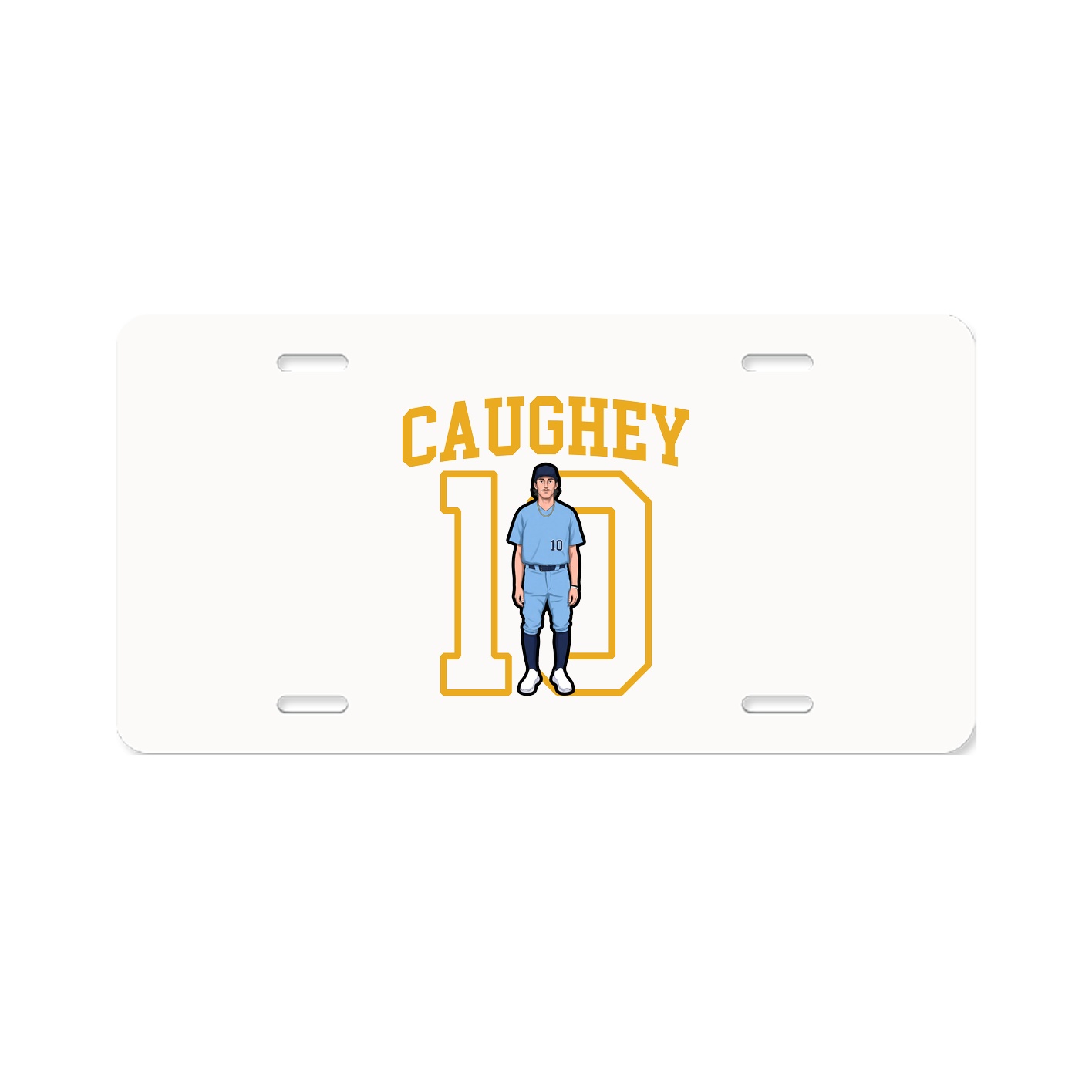 Aluminum License Plate