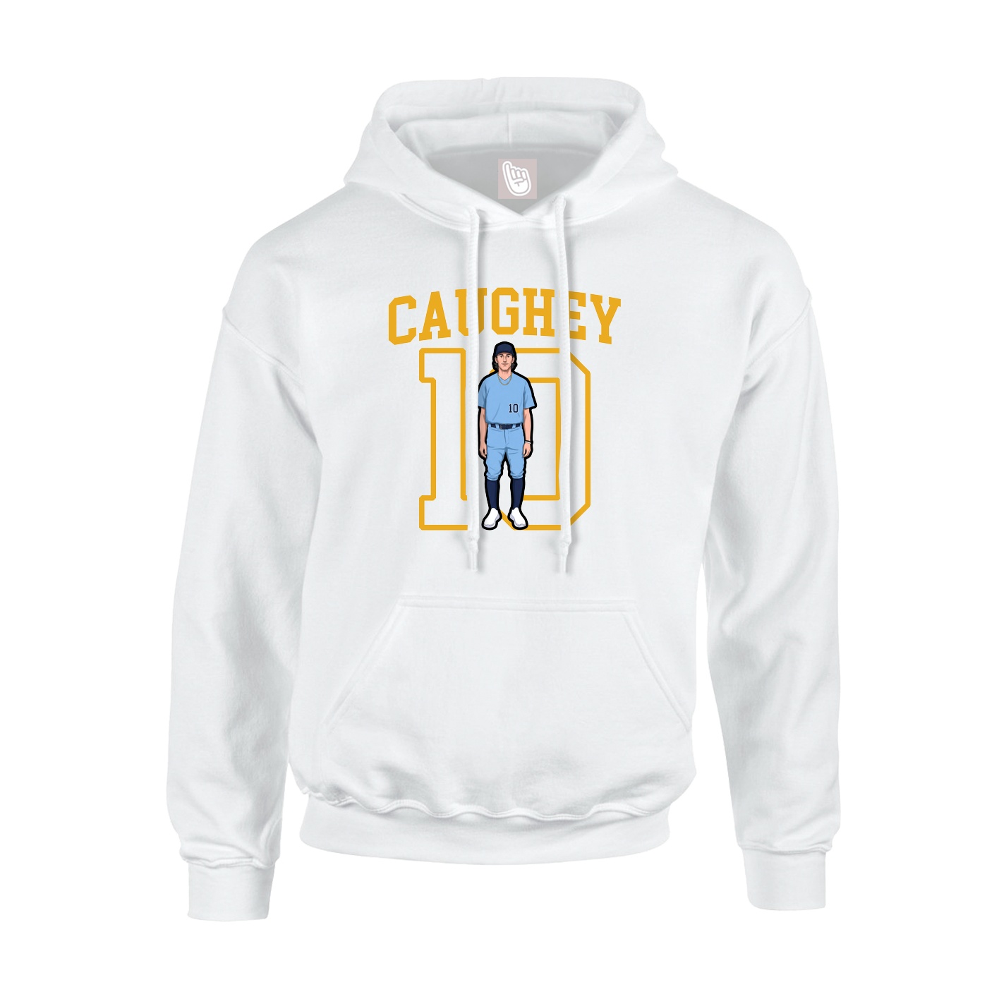 Youth Hoodie — Shirsey in White