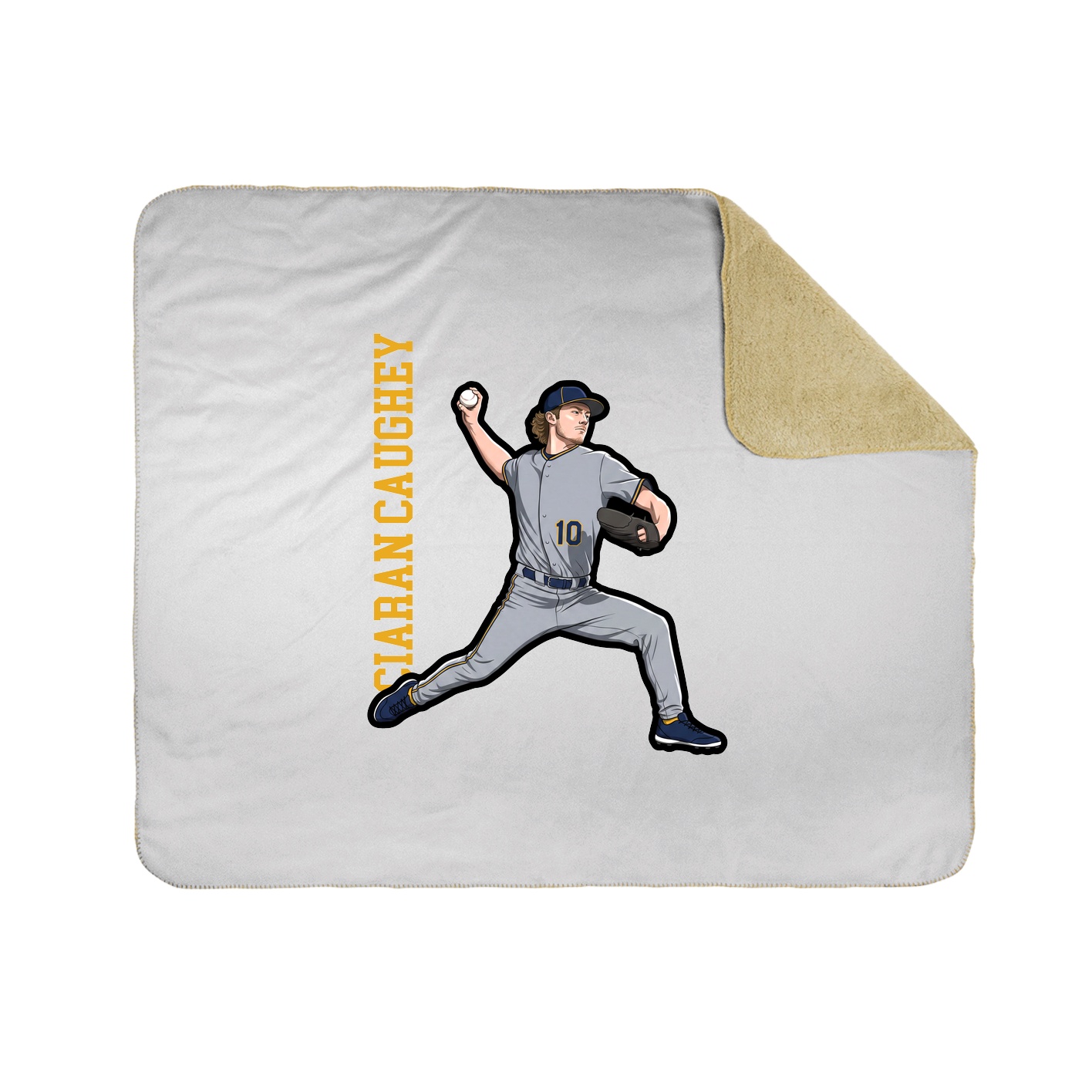 50x60 Sherpa Lined Throw Blanket