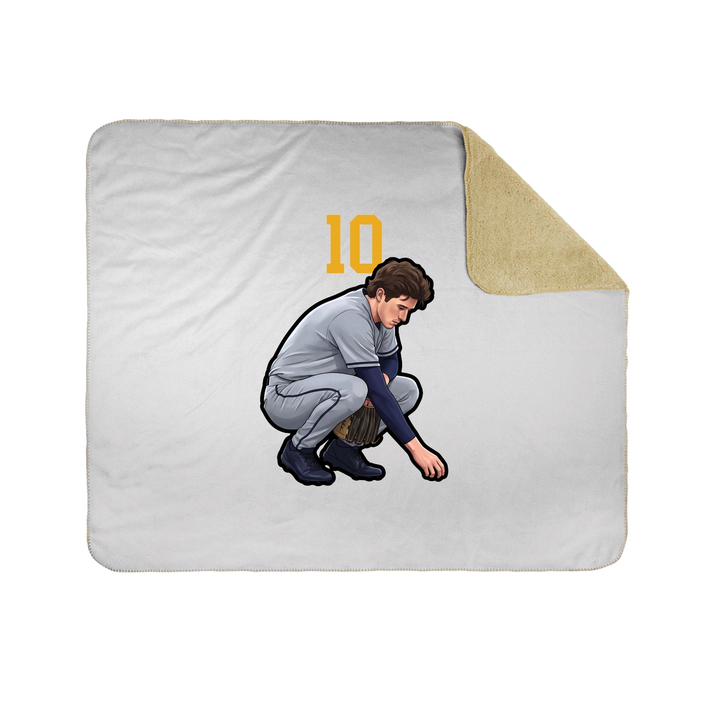 50x60 Sherpa Lined Throw Blanket