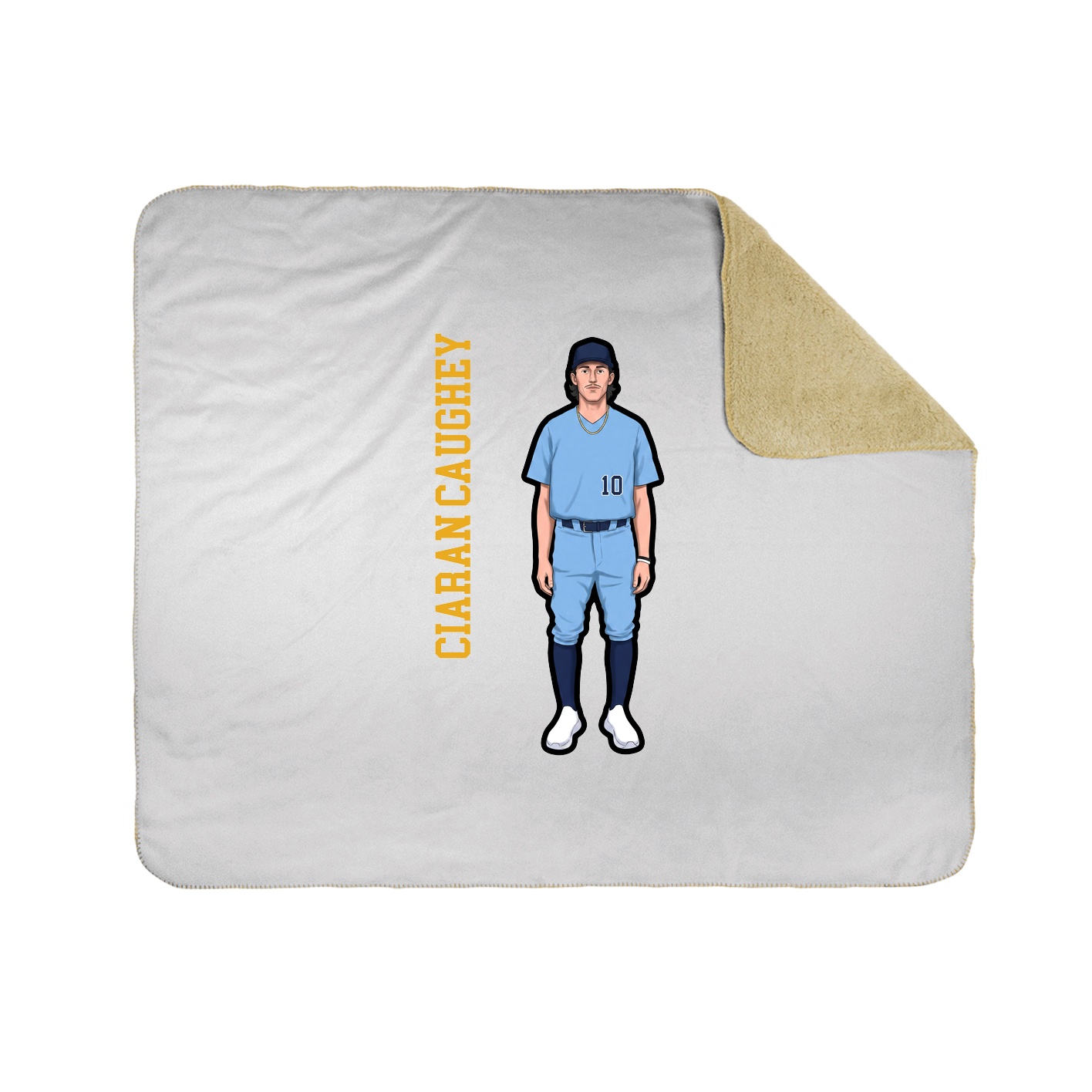 50x60 Sherpa Lined Throw Blanket