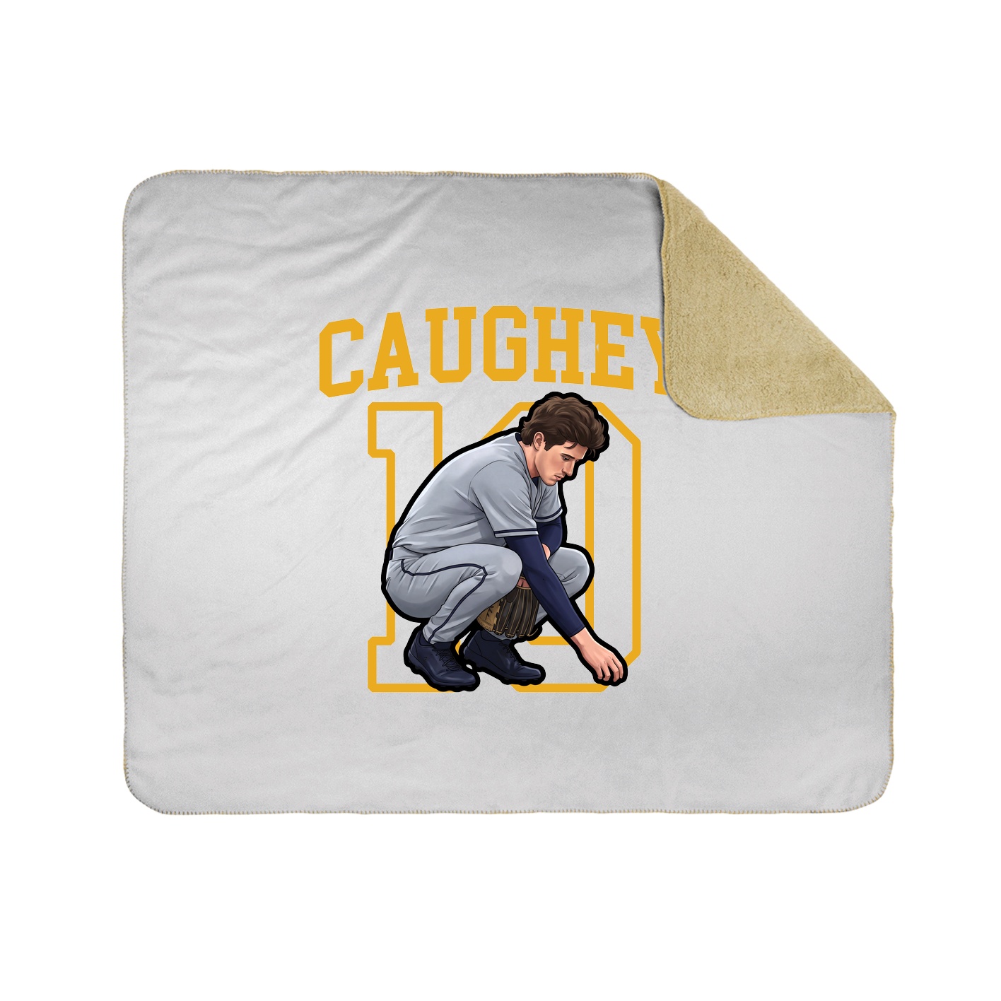 50x60 Sherpa Lined Throw Blanket