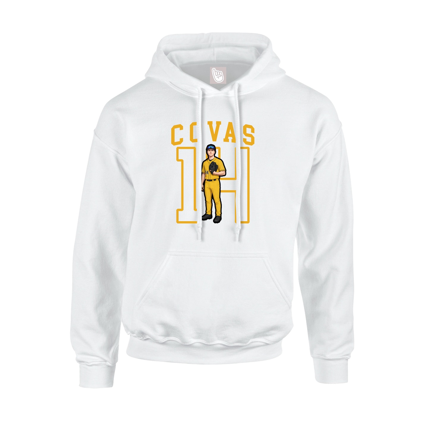 Youth Hoodie — Shirsey in White