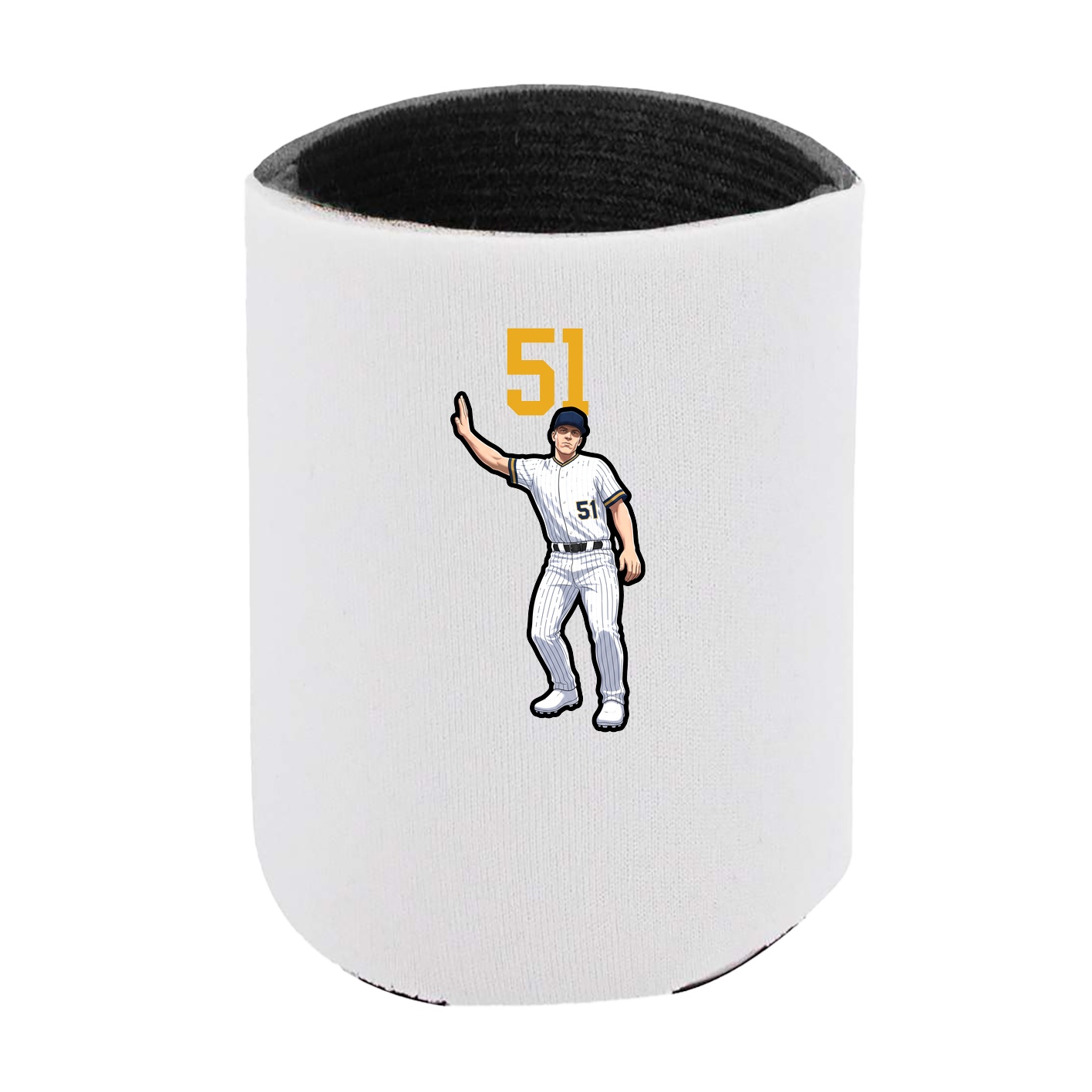 Can Holder — Number Top in White