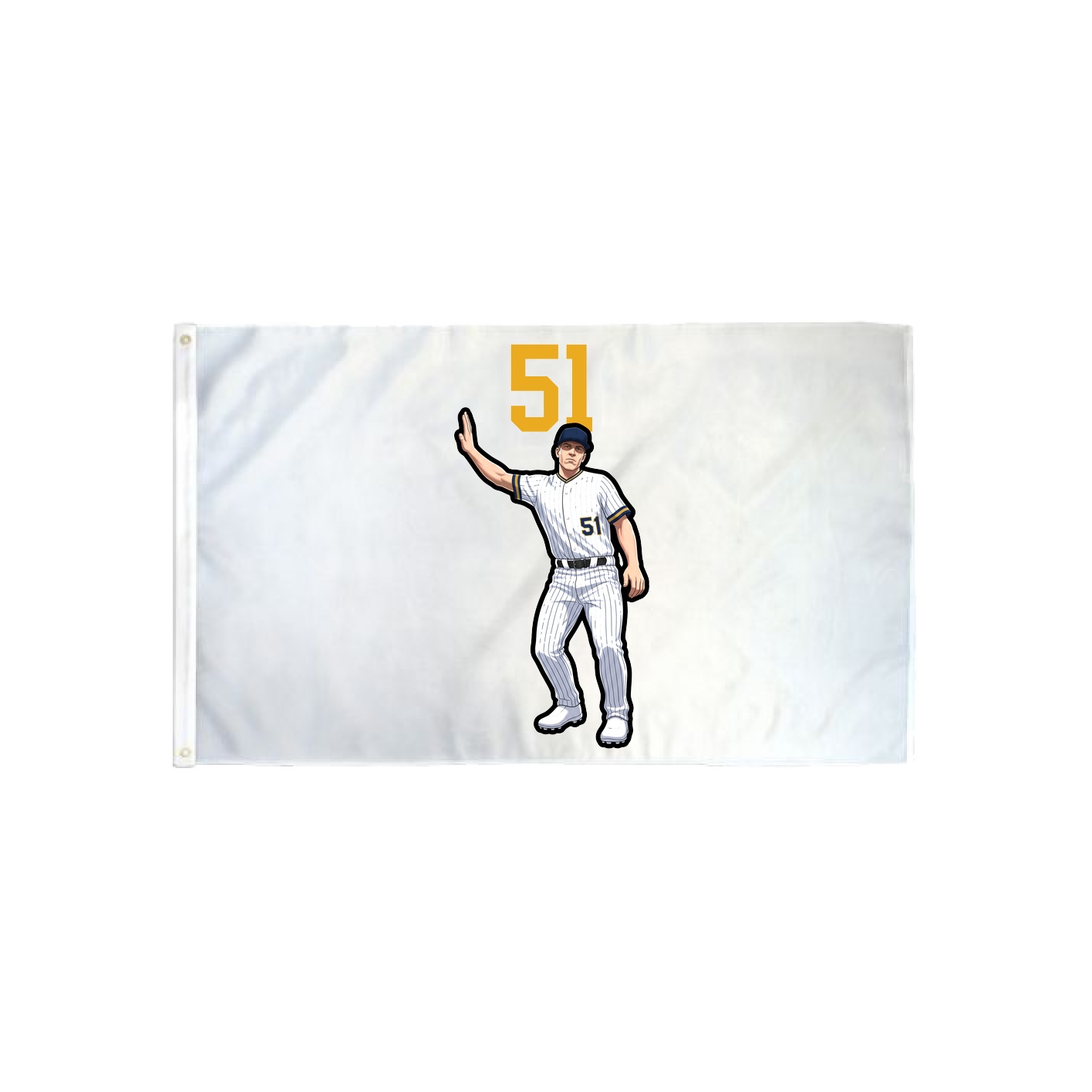 3x5 Flag — Number Top in Classic