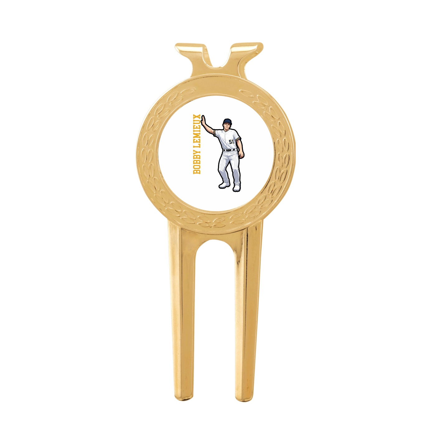 Divot Tool with Ball Marker — Name Vertical in Classic