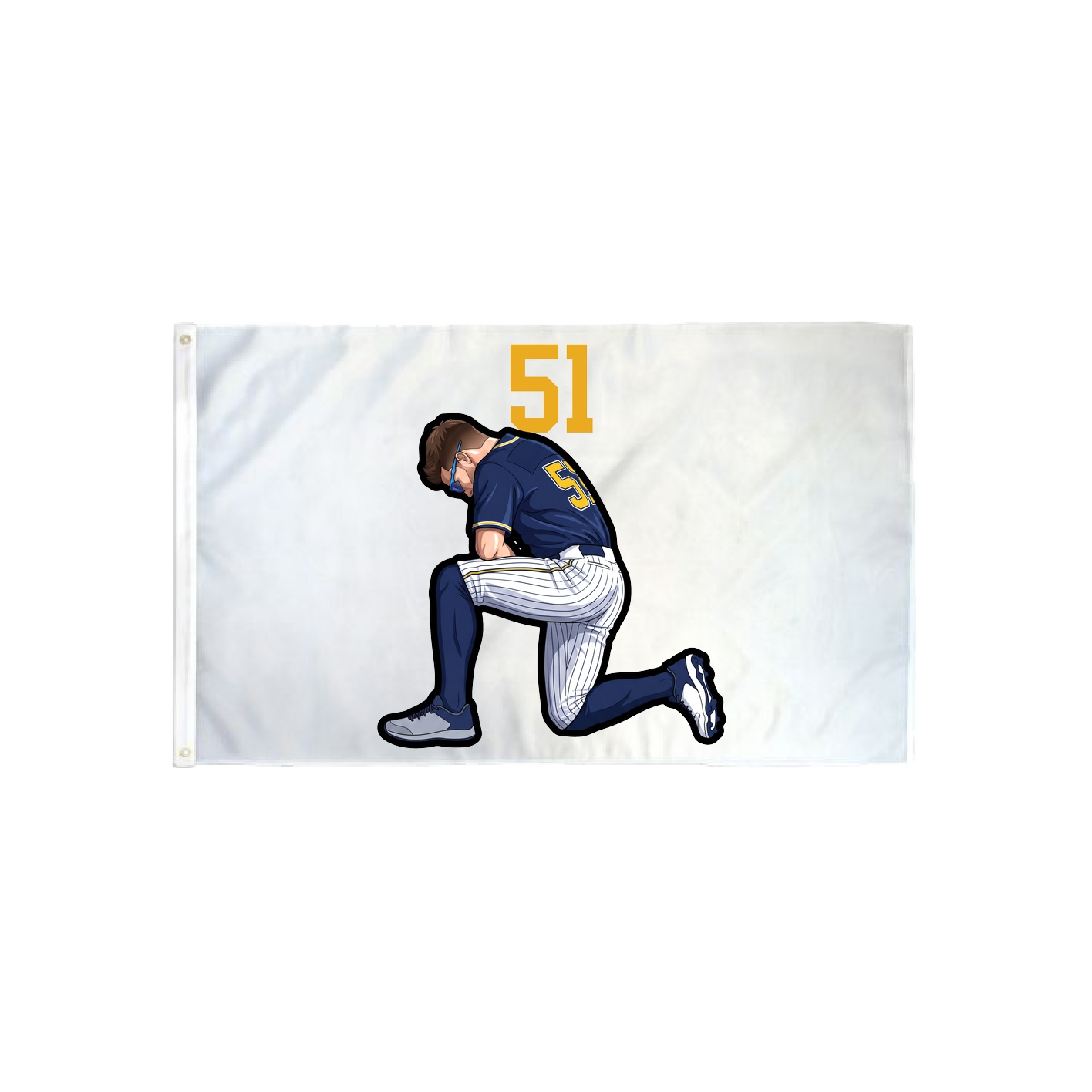 3x5 Flag — Number Top in Classic