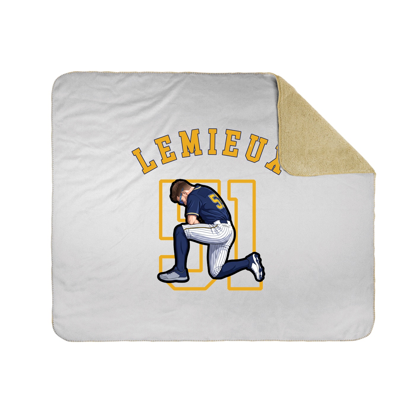 Throw Blanket — Shirsey Arch in White