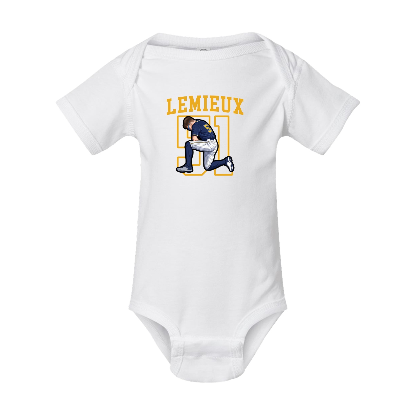 Baby Onesie — Shirsey in White