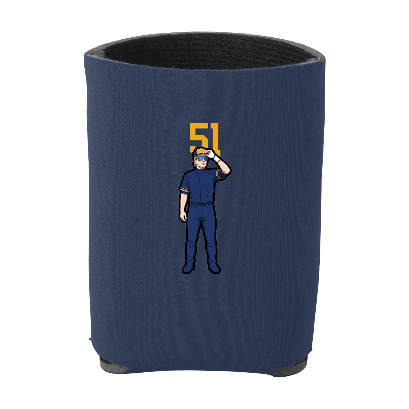 Can Holder — Number Top in Navy