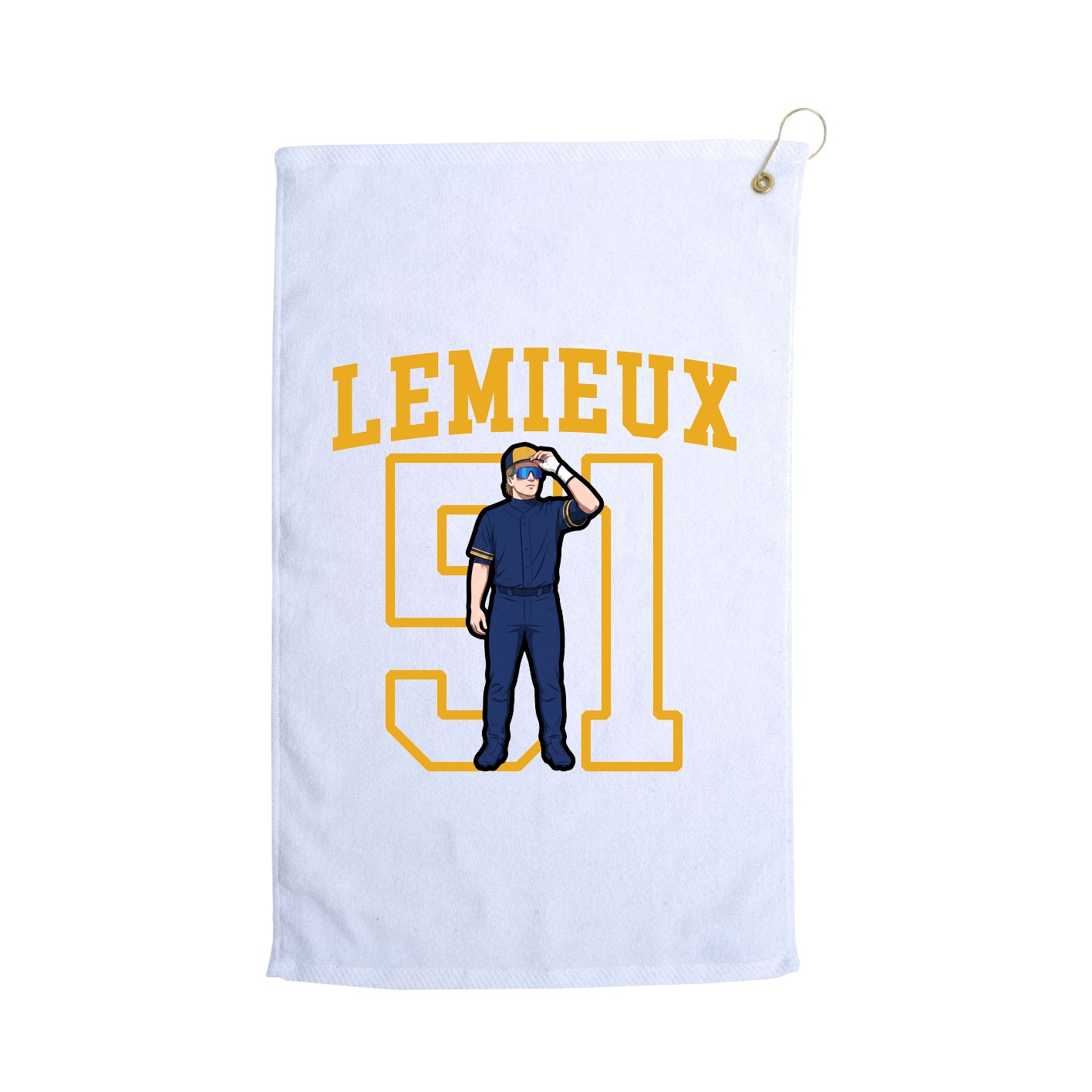 Golf Towel — Shirsey in White