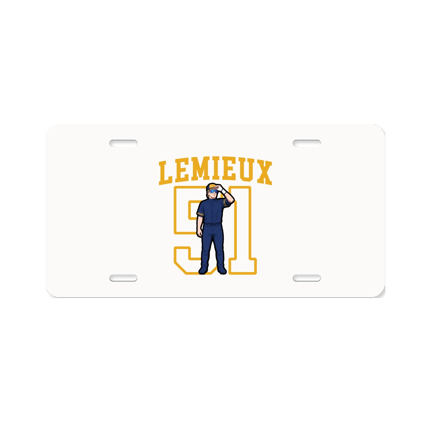 License Plate — Shirsey in Classic