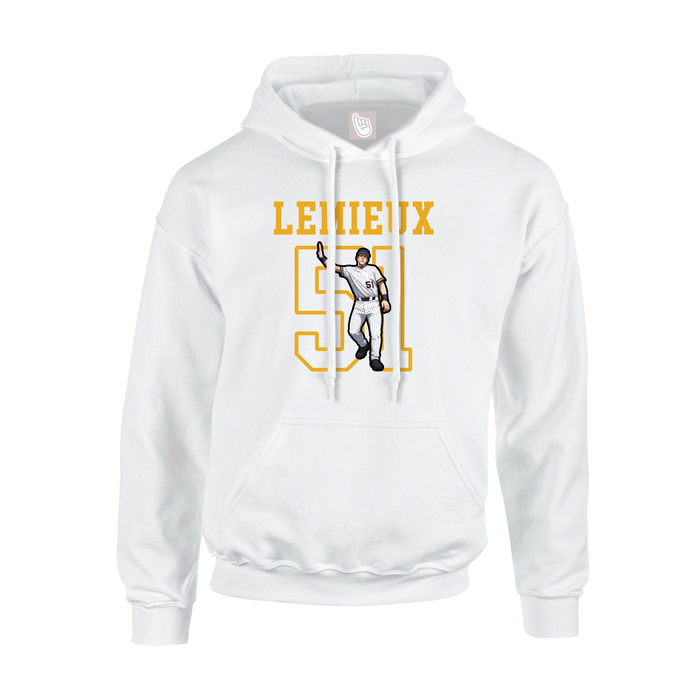 Youth Hoodie — Shirsey in White