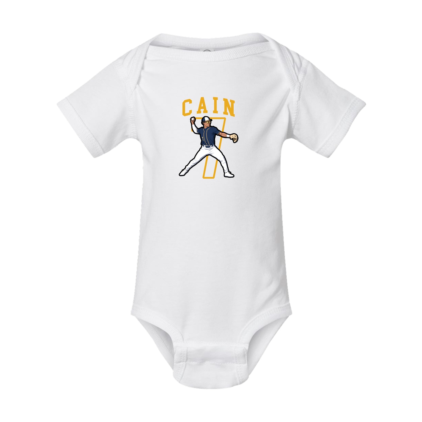 Baby Onesie — Shirsey in White
