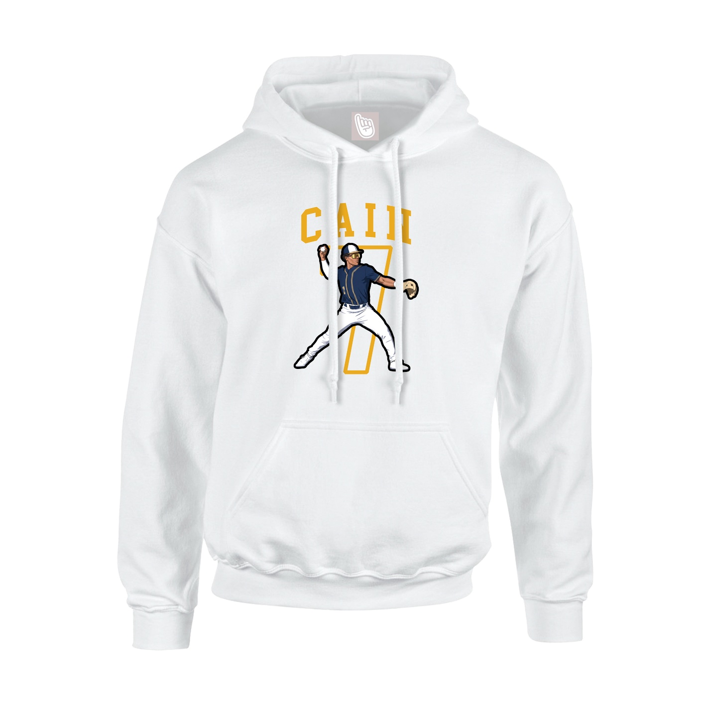 Youth Hoodie — Shirsey in White