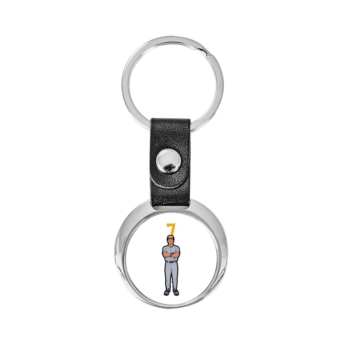 Key Chain — Number Top in Classic