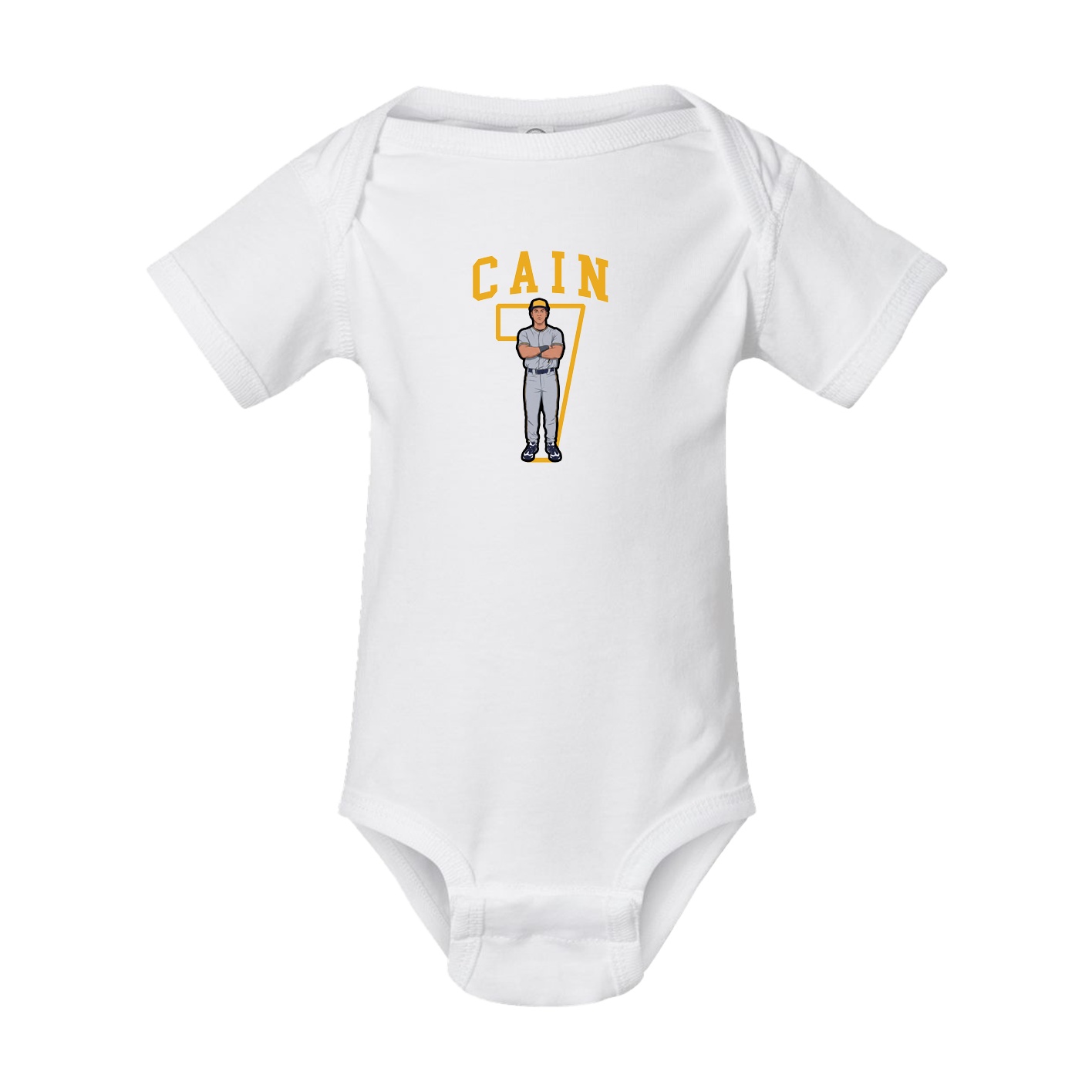 Baby Onesie — Shirsey in White