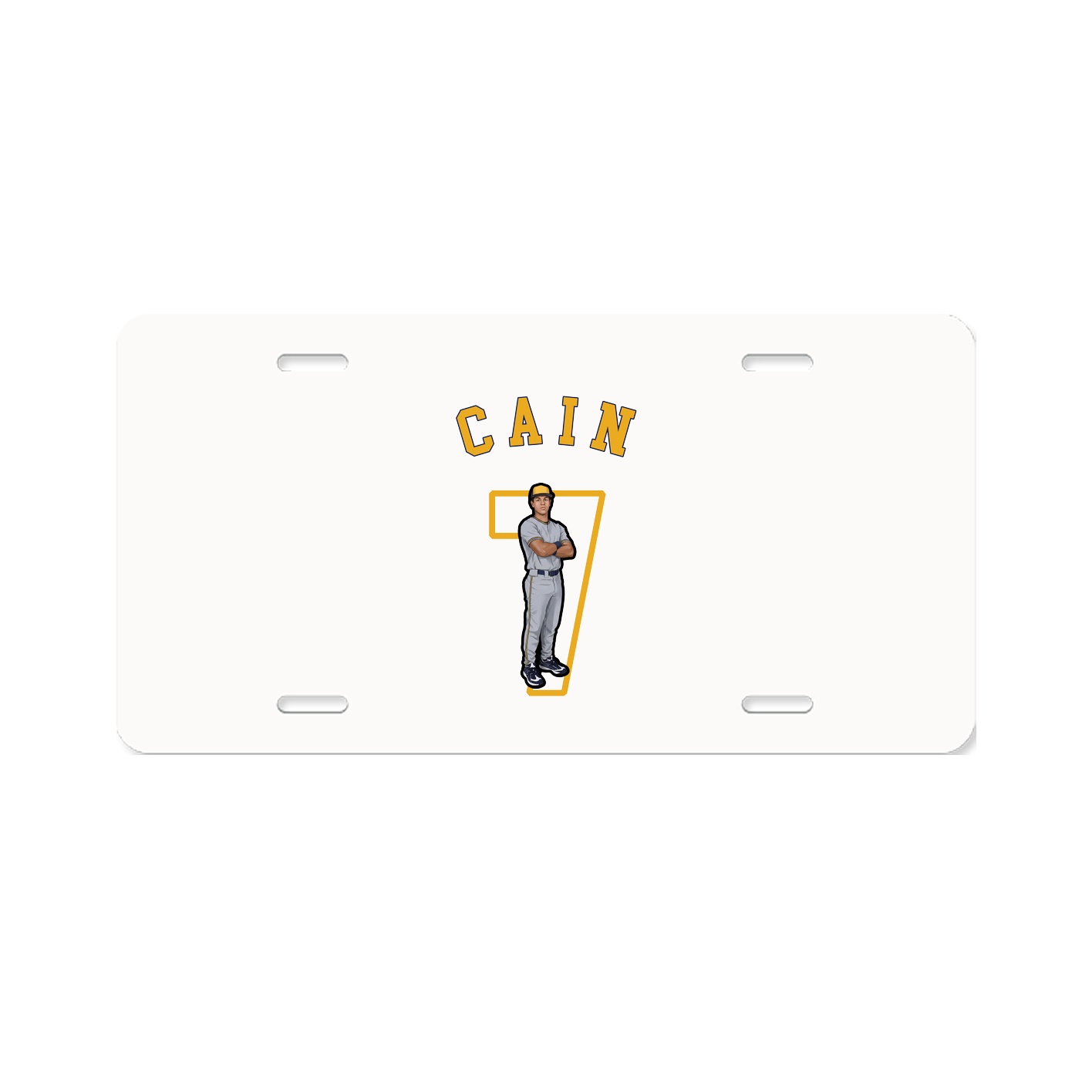 License Plate — Shirsey Arch in Classic