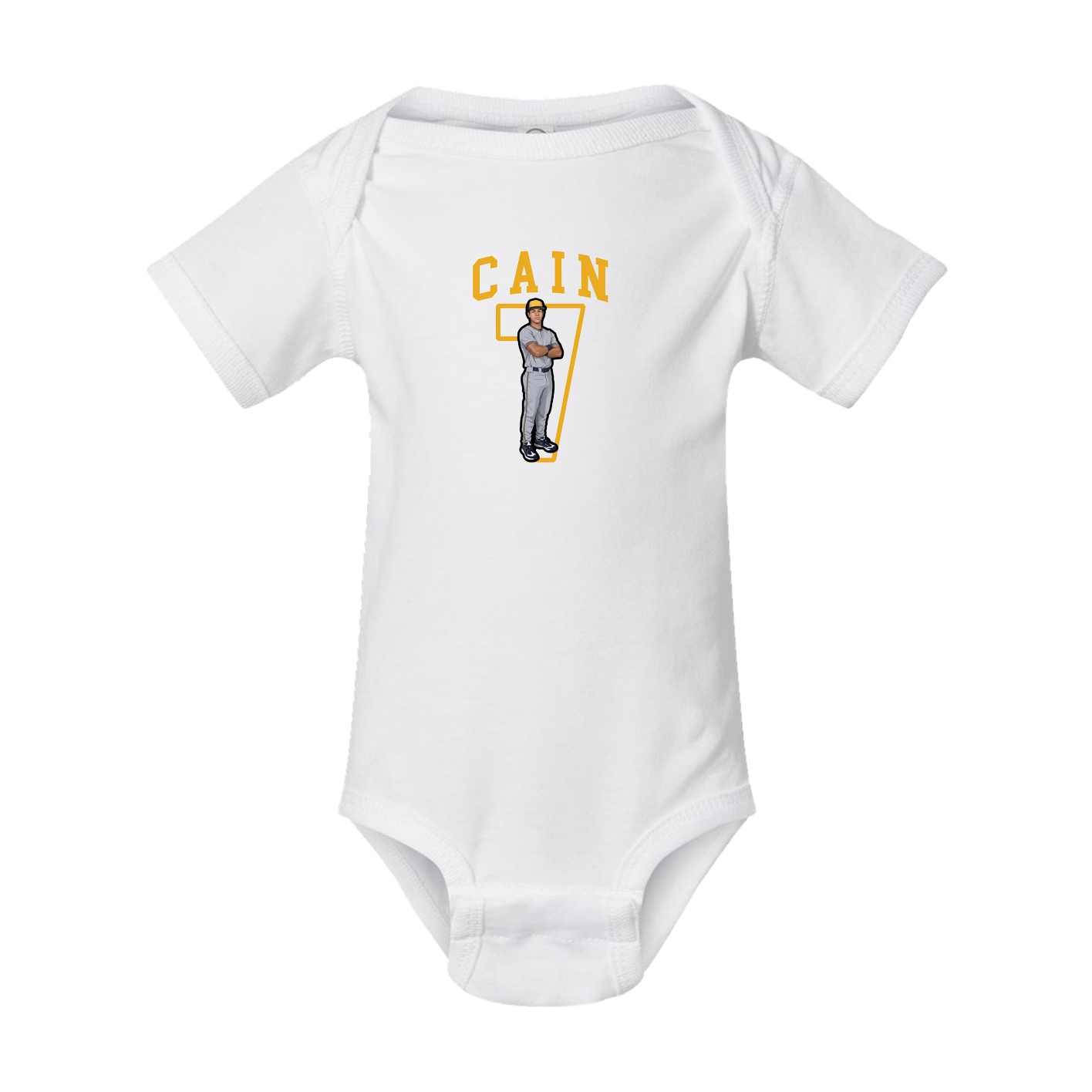 Baby Onesie — Shirsey in White