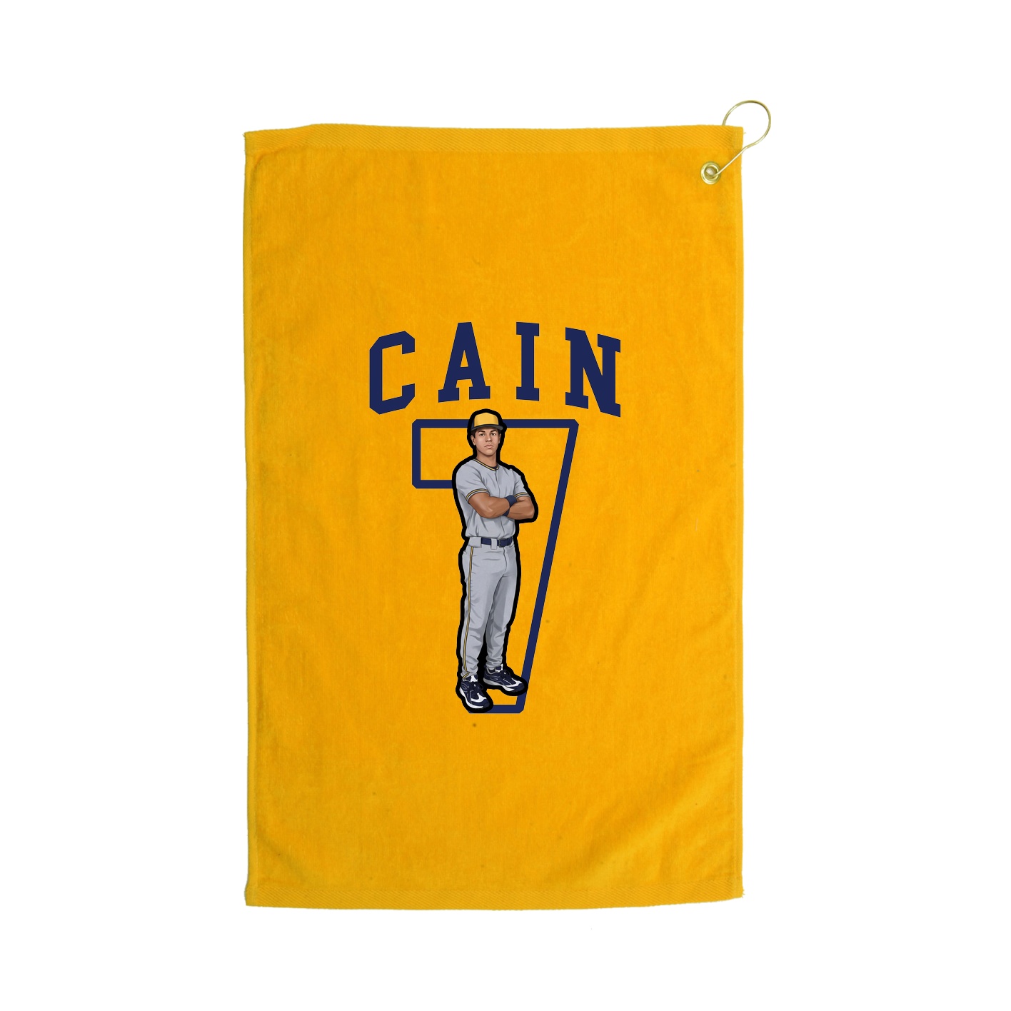 Golf Towel — Shirsey in Gold
